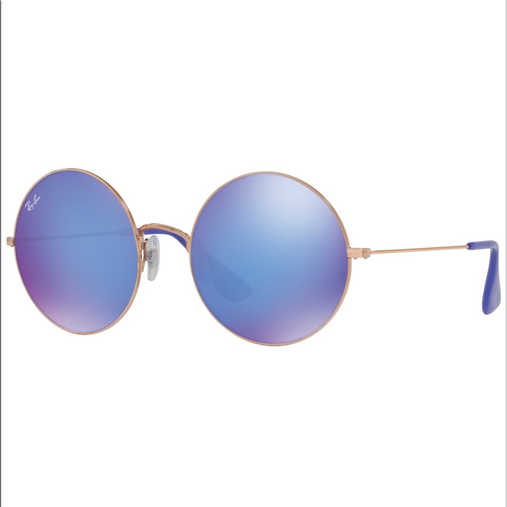 Purple/Blue Round Ray Bans